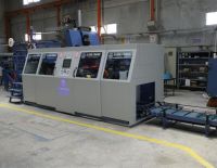 Kablomak tam otomatik çift makara kablo sarma makinası hattı